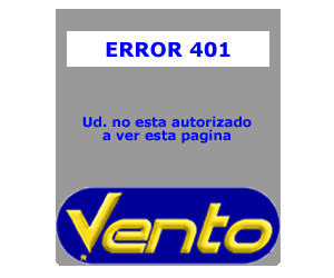 Error 401 - Requiere autorizacion para ver directorio